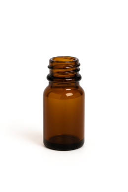 Frasco 05Ml R18 Vidro Âmbar