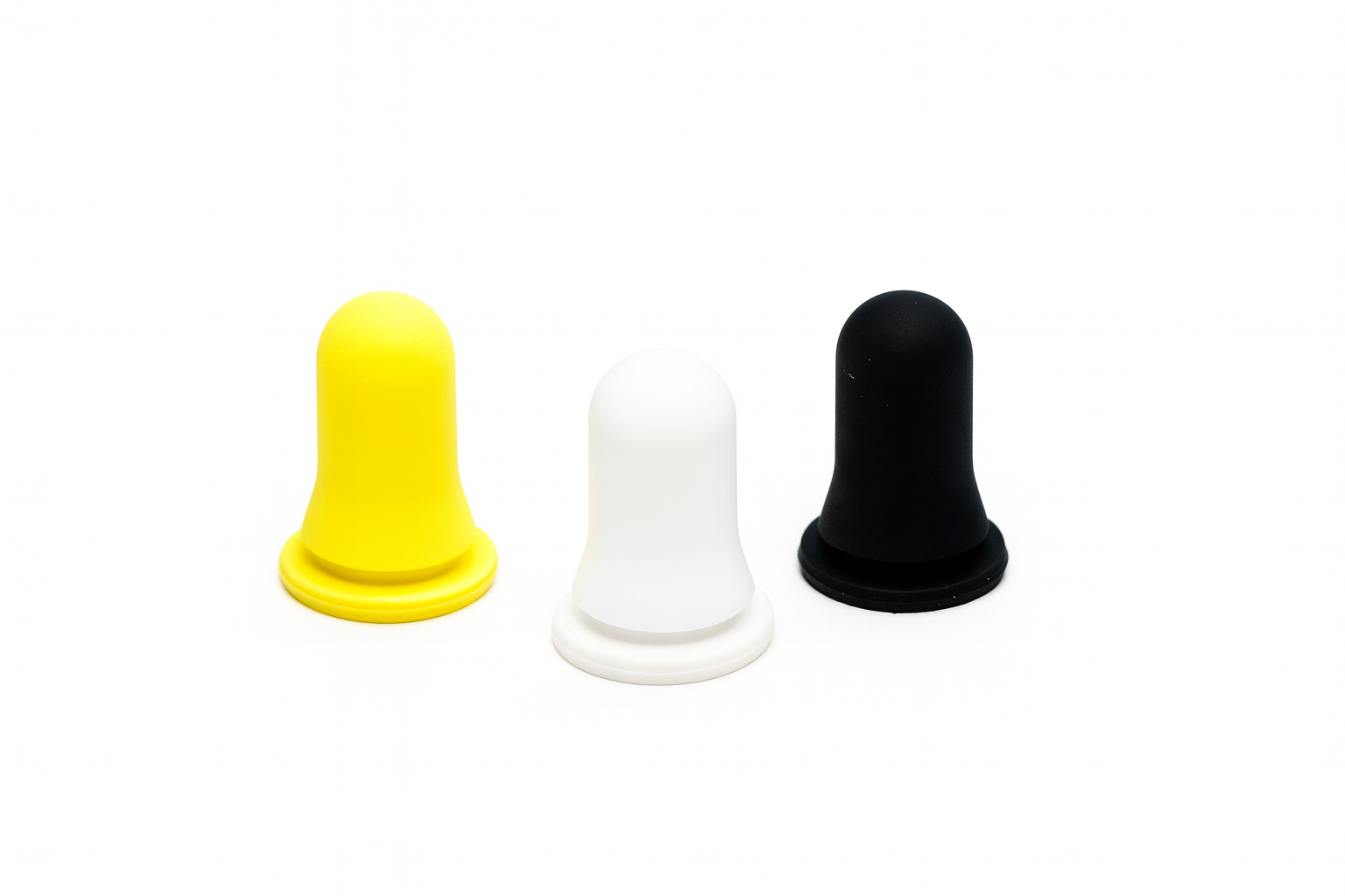 Bulbo Nitrílico ou Silicone Fosco e Brilhante